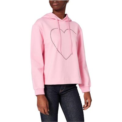 Love Moschino, Damen, Pullover, Womens Sweatshirt, PINK, 44, Rosa, Pink, (44) Love Moschino, Damen, Pullover, Womens Sweatshirt, PINK, 44, Rosa, Pink, (44)