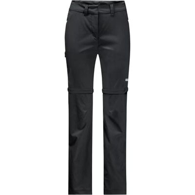 Jack Wolfskin, Damen, Hosen, Overland Zip Away Hose, Schwarz, (42) Jack Wolfskin, Damen, Hosen, Overland Zip Away Hose, Schwarz, (42)