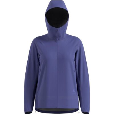Odlo, Damen, Regenjacken, Women's Essential 2.5L Waterproof Jacket Hardshell, Blau, (S) Odlo, Damen, Regenjacken, Women's Essential 2.5L Waterproof Jacket Hardshell, Blau, (S)