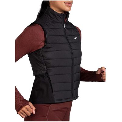 Brooks Running, Damen, Westen, Shield Hybrid Vest 2.0, Schwarz, (S) Brooks Running, Damen, Westen, Shield Hybrid Vest 2.0, Schwarz, (S)