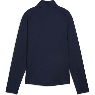 Puma Damen, Pullover, W Pure 2.0 1/4 Zip, Blau, (L) Puma Damen, Pullover, W Pure 2.0 1/4 Zip, Blau, (L)