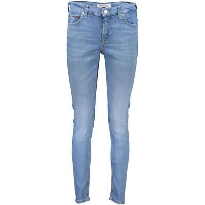 Tommy Hilfiger Damen, Jeans, Azzurro Cotton Women's Skinny Jeans, Blau, (32) Tommy Hilfiger Damen, Jeans, Azzurro Cotton Women's Skinny Jeans, Blau, (32)