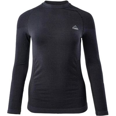 Elbrus, Damen, Funktionsshirt, Thermoaktive Bluse Elarit Top (M), Schwarz, M Elbrus, Damen, Funktionsshirt, Thermoaktive Bluse Elarit Top (M), Schwarz, M