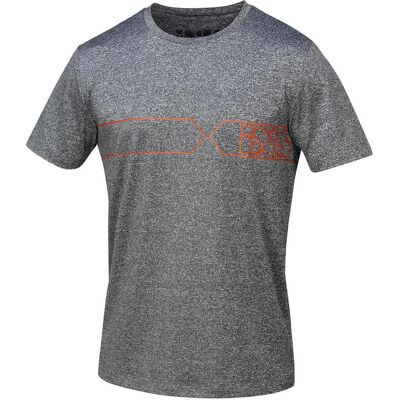 iXS, Herren, Shirts, T-Shirt Team Function, Grau, Rot, (S) iXS, Herren, Shirts, T-Shirt Team Function, Grau, Rot, (S)