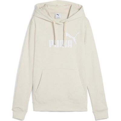 Puma Damen, Pullover, ESS No. 1 Logo Hoodie TR (s), Weiss, Beige, (S) Puma Damen, Pullover, ESS No. 1 Logo Hoodie TR (s), Weiss, Beige, (S)