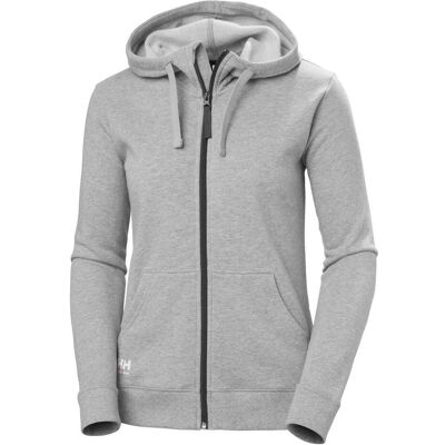 Helly Hansen, Damen, Pullover, W Classic Zip Hoodie, Grau, (S) Helly Hansen, Damen, Pullover, W Classic Zip Hoodie, Grau, (S)