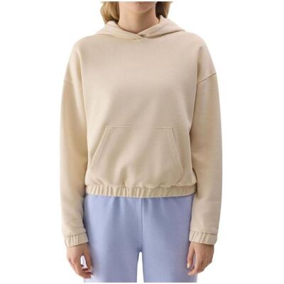4F, Damen, Blusen, Damen Sweatshirt F1057 creme 4FWSS24TSWSF1057 12F M, Beige, (M) 4F, Damen, Blusen, Damen Sweatshirt F1057 creme 4FWSS24TSWSF1057 12F M, Beige, (M)