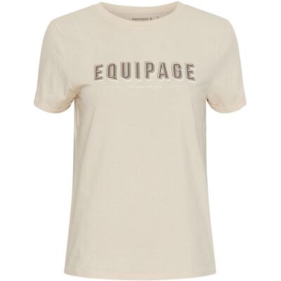 Equipage, Damen, Shirts, Kylie short sleeve t-shirt, Beige, (XS) Equipage, Damen, Shirts, Kylie short sleeve t-shirt, Beige, (XS)