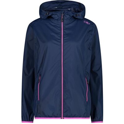 CMP Campagnolo, Damen, Regenjacken, Hoodie Rain, Blau, (S) CMP Campagnolo, Damen, Regenjacken, Hoodie Rain, Blau, (S)