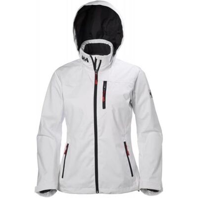 Helly Hansen, Damen, Regenjacken, Crew Hooded Midlayer Jacket, Weiss, (M) Helly Hansen, Damen, Regenjacken, Crew Hooded Midlayer Jacket, Weiss, (M)