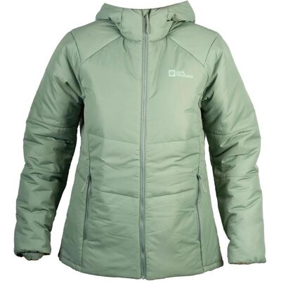 Jack Wolfskin, Damen, Outdoorjacken, Bergland Ins Hoody W (XS), Grün, XS Jack Wolfskin, Damen, Outdoorjacken, Bergland Ins Hoody W (XS), Grün, XS