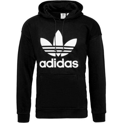 Adidas Damen, Pullover, Trefoil Hoodie, Schwarz, (36) Adidas Damen, Pullover, Trefoil Hoodie, Schwarz, (36)