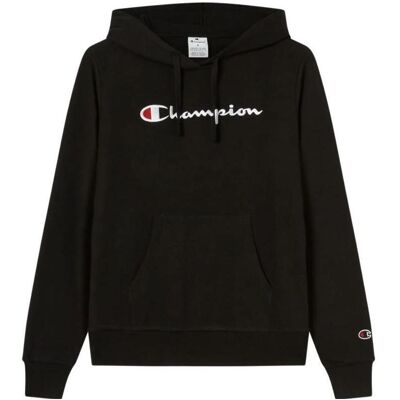 Champion, Damen, Pullover, Kapuzenpullover, Schwarz, (L) Champion, Damen, Pullover, Kapuzenpullover, Schwarz, (L)