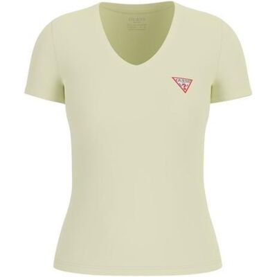 Guess Damen, Shirts, Damen T-Shirt Vn Mini Triangle Light Lime, Grün, (M) Guess Damen, Shirts, Damen T-Shirt Vn Mini Triangle Light Lime, Grün, (M)