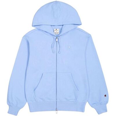 Champion, Damen, Pullover, Kapuzenpullover mit durchgehendem Reissverschluss, Blau, (XL) Champion, Damen, Pullover, Kapuzenpullover mit durchgehendem Reissverschluss, Blau, (XL)