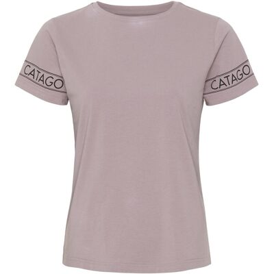 Catago, Damen, Shirts, Ryley T-shirt with sleeve logo, Grau, (XL) Catago, Damen, Shirts, Ryley T-shirt with sleeve logo, Grau, (XL)