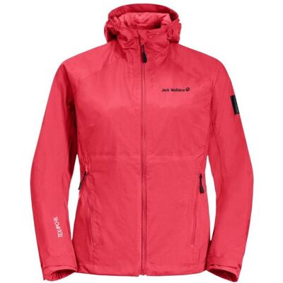 Jack Wolfskin, Damen, Outdoorjacken, Tasman Jacke 2l (XXL), Rot, XXL Jack Wolfskin, Damen, Outdoorjacken, Tasman Jacke 2l (XXL), Rot, XXL