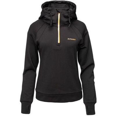 Fitanu, Damen, Pullover, Thame W sweatshirt, Schwarz, (M) Fitanu, Damen, Pullover, Thame W sweatshirt, Schwarz, (M)