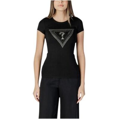 Guess Damen, Shirts, Damen T-Shirt Dreieck Ombre Schwarz, Schwarz, (S) Guess Damen, Shirts, Damen T-Shirt Dreieck Ombre Schwarz, Schwarz, (S)