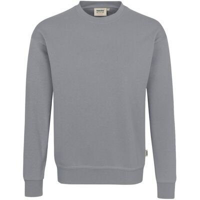 Hakro, Unisex, Pullover, Sweatshirt MIKRALINARÂ, Grau, (S) Hakro, Unisex, Pullover, Sweatshirt MIKRALINARÂ, Grau, (S)