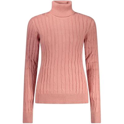 Norway 1963, Damen, Pullover, Rosa Viscosa Women Sweater, Pink, Rosa, (L) Norway 1963, Damen, Pullover, Rosa Viscosa Women Sweater, Pink, Rosa, (L)