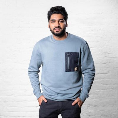 Stier, Pullover, Heavy Crew Sweater duty organic cotton XL sedona sage, Grün, (XL) Stier, Pullover, Heavy Crew Sweater duty organic cotton XL sedona sage, Grün, (XL)
