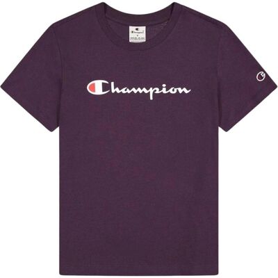 Champion, Damen, Shirts, Koszulka damska SS Tee fioletowa 117534 VS503 M, Violett, (M) Champion, Damen, Shirts, Koszulka damska SS Tee fioletowa 117534 VS503 M, Violett, (M)