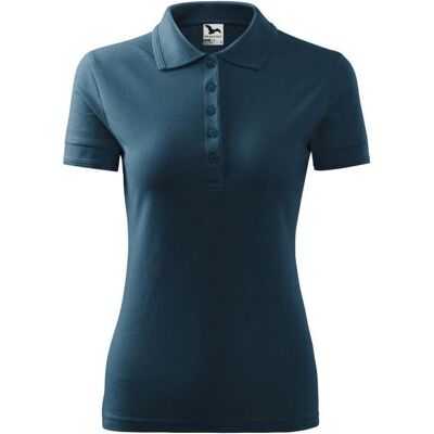 Adler, Damen, Shirts, Pique Polo Shirt W MLI-21002, Blau, (XXL) Adler, Damen, Shirts, Pique Polo Shirt W MLI-21002, Blau, (XXL)