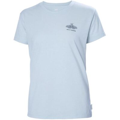 Helly Hansen, Damen, Shirts, Women's Skog Recycled Graphic Tee, Grau, (XL) Helly Hansen, Damen, Shirts, Women's Skog Recycled Graphic Tee, Grau, (XL)