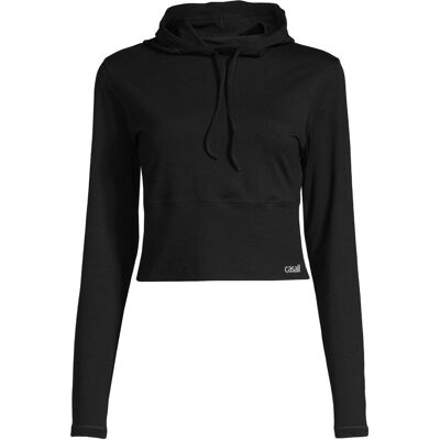 CASALL, Damen, Pullover, Hoodie Studio, Schwarz, (L) CASALL, Damen, Pullover, Hoodie Studio, Schwarz, (L)