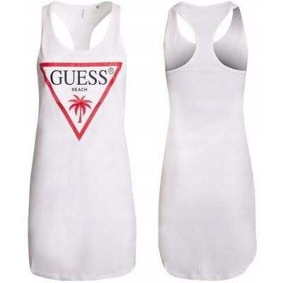 Guess Damen, Kleider, Tanktop-Kleid mit Logo für Damen, (XS) Guess Damen, Kleider, Tanktop-Kleid mit Logo für Damen, (XS)