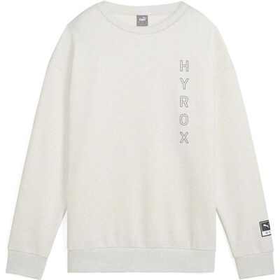Puma Damen, Pullover, HYROX x Graphic Crew FL, Weiss, (XS) Puma Damen, Pullover, HYROX x Graphic Crew FL, Weiss, (XS)