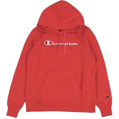 Champion, Damen, Pullover, Bluza damska Hooded koralowa 117529 PS004 M, Orange, (M) Champion, Damen, Pullover, Bluza damska Hooded koralowa 117529 PS004 M, Orange, (M)