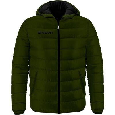 Givova, Unisex, Winterjacken, Olanda, Grün, Schwarz, (S) Givova, Unisex, Winterjacken, Olanda, Grün, Schwarz, (S)