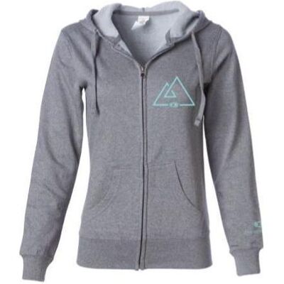 Crankbrothers, Damen, Pullover, Sweatshirt Horizon Zip Women, gunmetal, XS, Grau, (XS) Crankbrothers, Damen, Pullover, Sweatshirt Horizon Zip Women, gunmetal, XS, Grau, (XS)