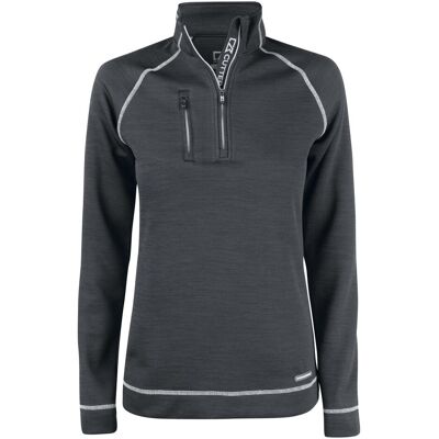 Cutter & Buck, Damen, Pullover, Chambers Half Zip Ladies, Grau, (S) Cutter & Buck, Damen, Pullover, Chambers Half Zip Ladies, Grau, (S)