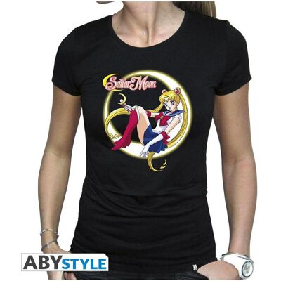 ABYstyle, Damen, Shirts, SAILOR MOON - Tshirt Sailor Moon woman SS black - basic, Schwarz, (XS) ABYstyle, Damen, Shirts, SAILOR MOON - Tshirt Sailor Moon woman SS black - basic, Schwarz, (XS)