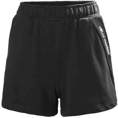 Helly Hansen, Damen, Shorts, W Core Sweat Shorts, Schwarz, (L) Helly Hansen, Damen, Shorts, W Core Sweat Shorts, Schwarz, (L)