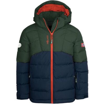 Trollkids, Unisex, Winterjacken, Gryllefjord Jacke, Grün, Blau, Orange, (98) Trollkids, Unisex, Winterjacken, Gryllefjord Jacke, Grün, Blau, Orange, (98)