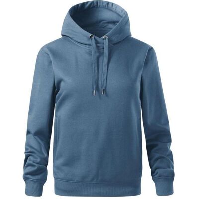Malfini, Damen, Pullover, Moon W MLI-42160 denim sweatshirt, Blau, (XL) Malfini, Damen, Pullover, Moon W MLI-42160 denim sweatshirt, Blau, (XL)