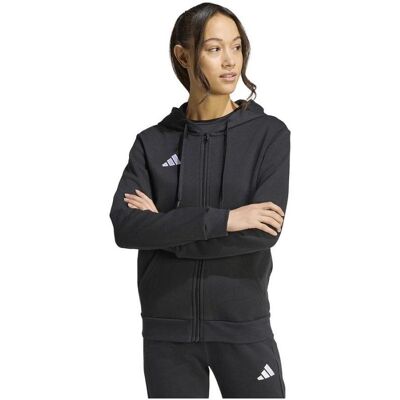 Adidas Damen, Pullover, Entrada 26 Vollreissverschluss Kapuzenpullover, Schwarz, (XXL) Adidas Damen, Pullover, Entrada 26 Vollreissverschluss Kapuzenpullover, Schwarz, (XXL)