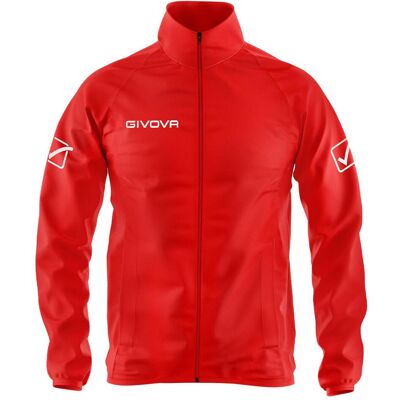 Givova, Unisex, Regenjacken, Regenjacke Basico, Rot, (M) Givova, Unisex, Regenjacken, Regenjacke Basico, Rot, (M)