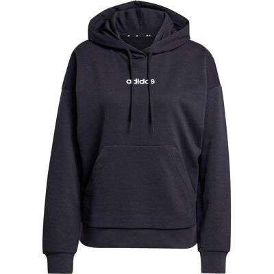 Adidas Damen, Pullover, Essentials Linear French Terry Hoodie für Damen, Schwarz, (L) Adidas Damen, Pullover, Essentials Linear French Terry Hoodie für Damen, Schwarz, (L)