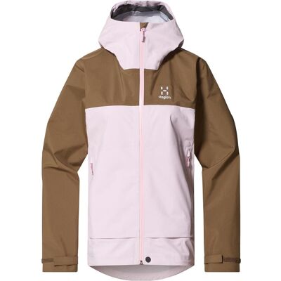 Haglöfs, Damen, Regenjacken, Front Proof Jacket, Rosa, Pink, (S) Haglöfs, Damen, Regenjacken, Front Proof Jacket, Rosa, Pink, (S)