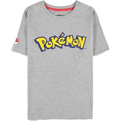 Pokémon, Damen, Shirts, Logo Core Women's Short Sleeved Tshirt, Grau, (XXL) Pokémon, Damen, Shirts, Logo Core Women's Short Sleeved Tshirt, Grau, (XXL)