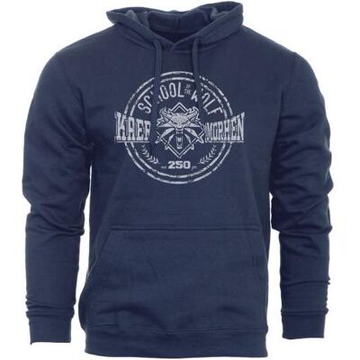 Dpi Merchandising, Damen, Pullover, The Witcher Hoodie ""School of the Wolf"" Blue, Blau, (XL) Dpi Merchandising, Damen, Pullover, The Witcher Hoodie ""School of the Wolf"" Blue, Blau, (XL)