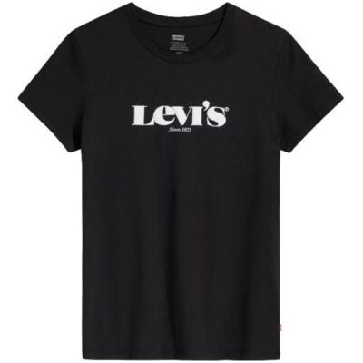 Levis, Damen, Shirts, The Perfect Tee 173691250 czarne XXS, Schwarz, (XXS) Levis, Damen, Shirts, The Perfect Tee 173691250 czarne XXS, Schwarz, (XXS)