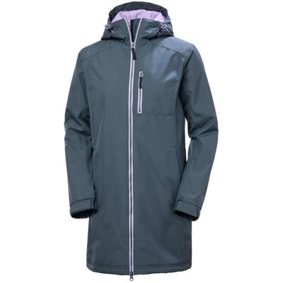 Helly Hansen, Damen, Winterjacken, Women's Long Belfast Winter Jacket, Blau, (L) Helly Hansen, Damen, Winterjacken, Women's Long Belfast Winter Jacket, Blau, (L)