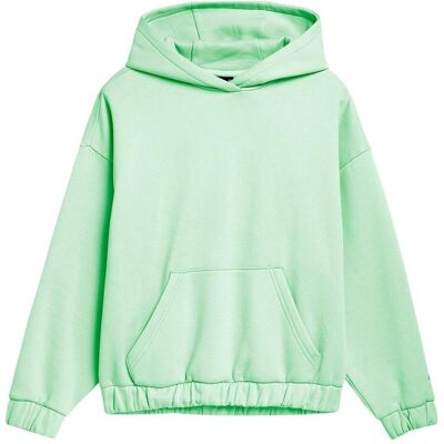 4F, Damen, Pullover, Damen Sweatshirt hellgrau 4FSS23TSWSF255 42S (L), Grün, (L) 4F, Damen, Pullover, Damen Sweatshirt hellgrau 4FSS23TSWSF255 42S (L), Grün, (L)