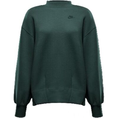 Nike, Damen, Pullover, Oversize-Sweatshirt aus Tech-Fleece, Grün, (M) Nike, Damen, Pullover, Oversize-Sweatshirt aus Tech-Fleece, Grün, (M)